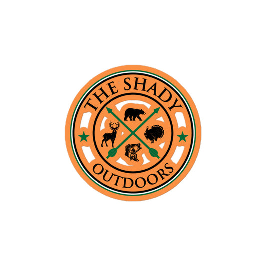 The Shady Outdoors Logo Sticker